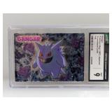 1997 Pokemon Meiji JPN Gengar Promo Foil CGC 9