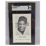 1970 Milton Bradley Willie Mays Game Cardï¿½SGC 7