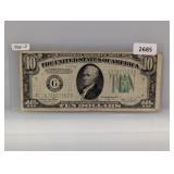 1934-D Chicago IL $10 Fed Reserve Note