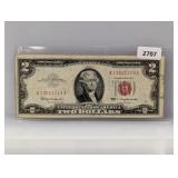 1963 Red Seal $2 US Note