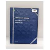 Partial Complete Jefferson Nickel Book