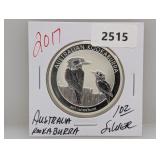 2017 1oz .999 Silv Australia Kookaburra $1