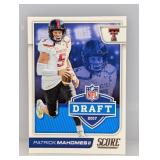 2017 Score Draft Patrick Mahomes Rookie #2