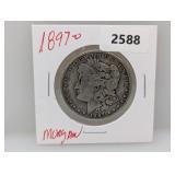 1897-O 90% Silver Morgan $1 Dollar