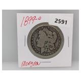 1899-O 90% Silver Morgan $1 Dollar