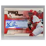 2005 Upper Deck Yadier Molina Pro Sigs Auto