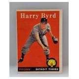 1958 Topps Harry Byrd 154 1952 AL ROY