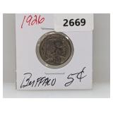 1926 Buffalo Nickel
