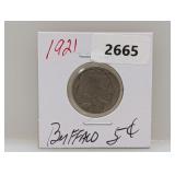 1921 Buffalo Nickel