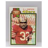 1979 O.J. Simpson Topps #170