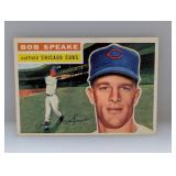 1956 Topps Bob Speake 66 Rookie Card