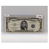 1953 $5 Silver Certificate