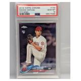 2018 Ohtani Topps Chrome Pitching RC #150 PSA 10