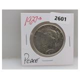 1927-S 90% Silver Peace $1 Dollar