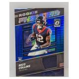 2021 Optic Nico Collins Rookie Game Used #30