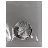 1oz .999 Silver Indian Round