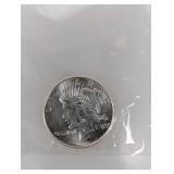 1oz .999 Silver Peace Round