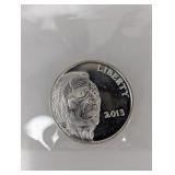 2013 1oz .999 Silv Buffalo Round
