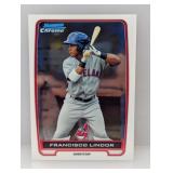 2012 Bowman Chrome Prospect Francisco Lindor #93