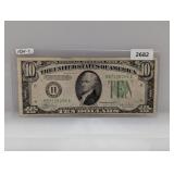 1934-C St Louis $10 Fed Reserve Note