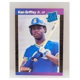 1989 Donruss Ken Griffey Jr Rated Rookie RC #33