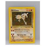 1999 Pokemon 1st Edition Fossil Hitmonlee Holo #7