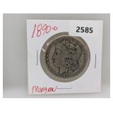 1890-O 90% Silver Morgan $1 Dollar