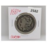 1887-O 90% Silver Morgan $1 Dollar