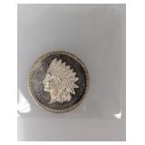 1oz .999 Silv Indian Round