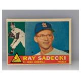 1960 Topps Ray Sadecki 327