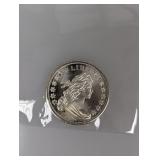 1oz .999 Silv Liberty Round