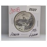2018 1oz .999 Silv Korea 1 Clay