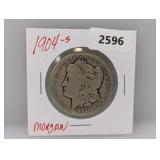 1904-S 90% Silver Morgan $1 Dollar