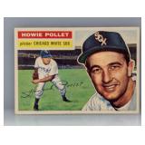 1956 Topps Howie Pollet 262 High # Stain