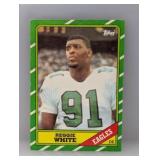1986 Reggie White Topps RC #275