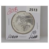 2018 1oz .999 Silv Korea 1 Clay