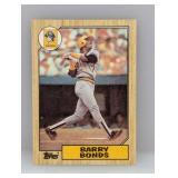 1987 Topps Barry Bonds #320 Rookie Card