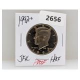 1992-S PF JFK Half $1 Dollar