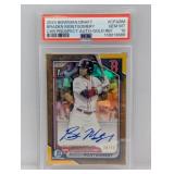 2024 Bowman C Draft Gold Ref Auto Montgomery PSA10