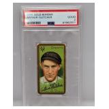 T205 Piedmont Gold Border Arthur Fletcher PSA 2