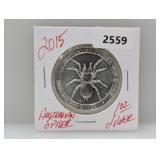 2015 1oz .999 Silver Australian Spider