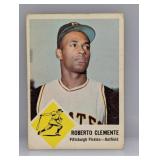 1963 Fleer Roberto Clemente #56 Stain/Wrinkle