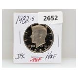1982-S PF JFK Half $1 Dollar