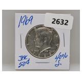 1969 40% Silv JFK Half $1 Dollar