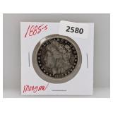1885-S 90% Silver Morgan $1 Dollar