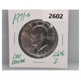1971-S 40% Silver Ike $1 Dollar
