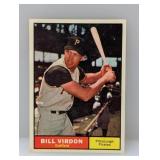 1961 Topps Bill Virdon 70 1955 NL ROY