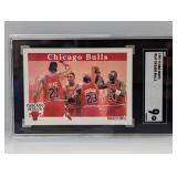1992-93 Hoops #269 Chicago Bulls SGC 9 MT