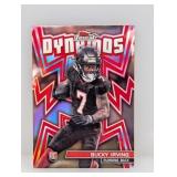 2024 Topps Finest Dynamos Red 1/5 Bucky Irving