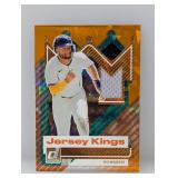 2025 Donruss Jackson Chourio Relic Jersey Kings